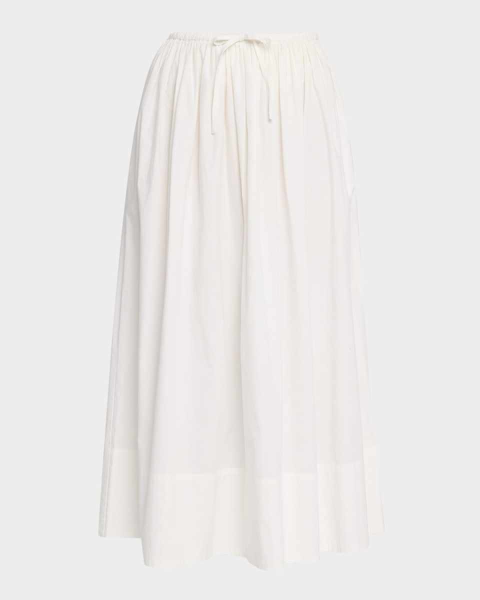 Noelle Poplin Maxi Skirt